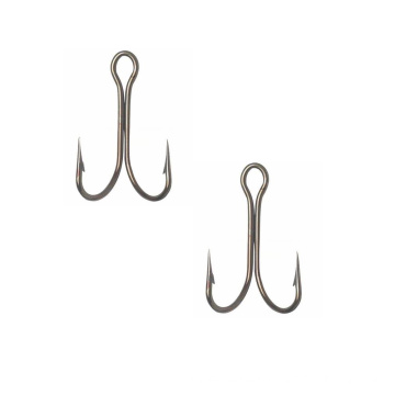 China Factory Custom Carbon Steel Fishing Hook Fishhooks Durable double Hooks